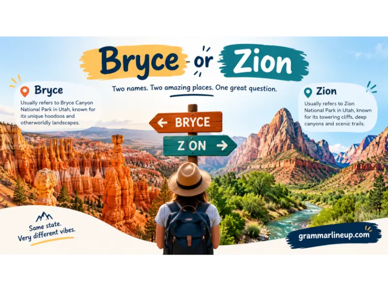 bryce or zion