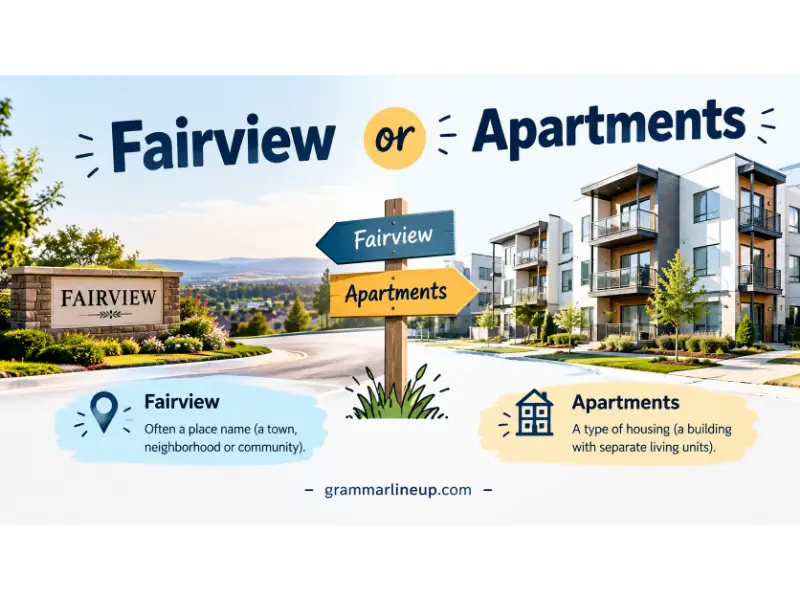 fairview or apartments