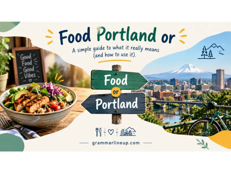 food portland or