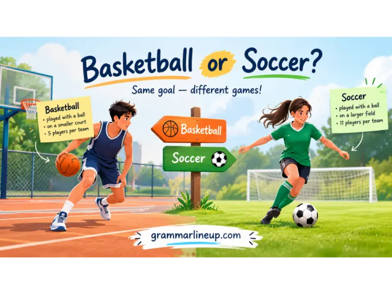 basketball or soccer