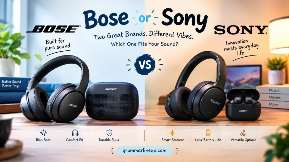 bose or sony