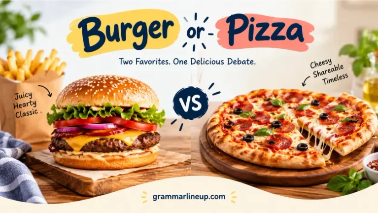 burger or pizza