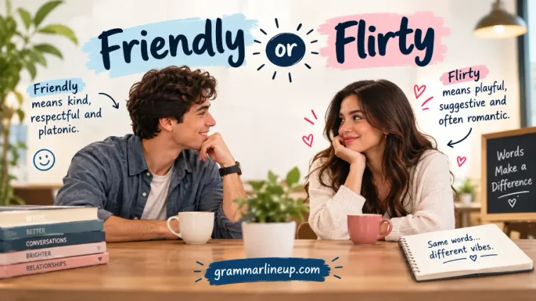 friendly or flirty