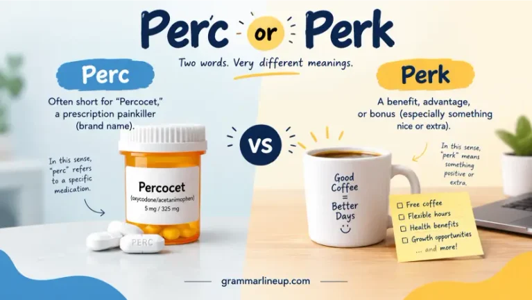 perc or perk