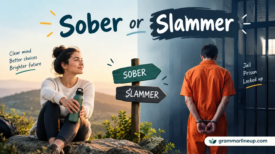 sober or slammer
