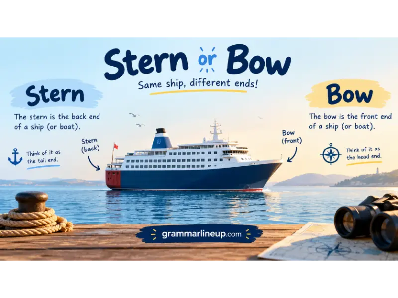 stern or bow