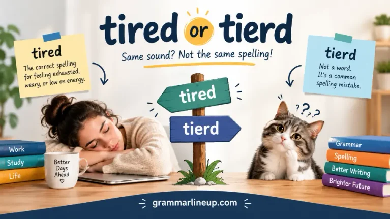tired or tierd